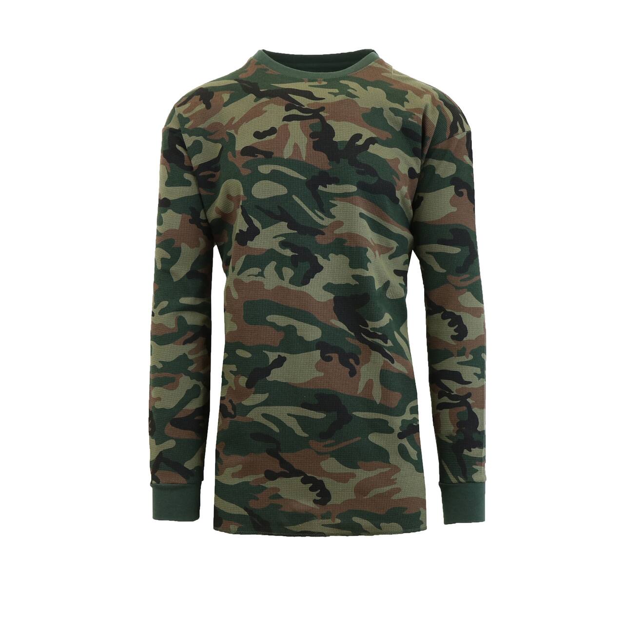 Galaxy by Harvic Long Sleeve Classic Men's Thermal Shirt